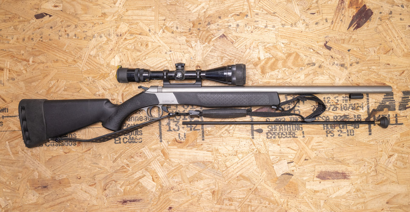 CVA INC Wolf 50 Cal Muzzleloader Police Trade-In with Scope
